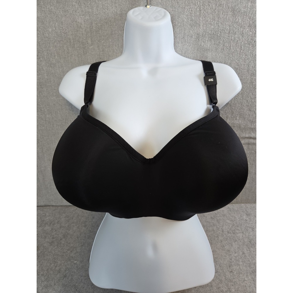 Torrid 360 Curve UW Lightly Lined Balconette Full Coverage Bra 44G Black NEW